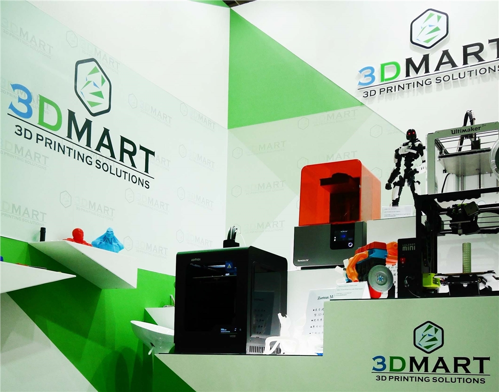 taimold 模具展 3d列印 三帝瑪 3D列印機 攤位展示