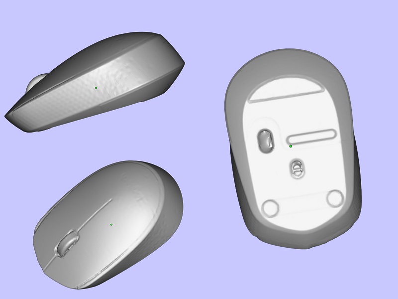 3DMART - 3D掃描器測(cè)試 EinScan 3D 掃描滑鼠 3D圖