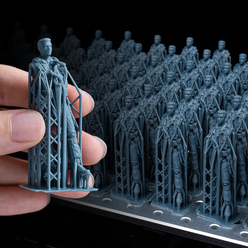 Sonic Mega 8K S LCD 3D Printer print 80 models in 1.5 hours