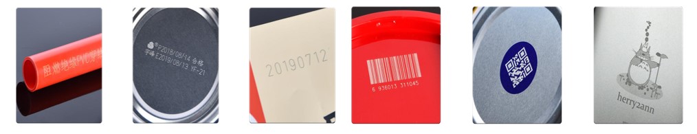 MINI Hand-held Laser Marker (Chargeable) Series - samples