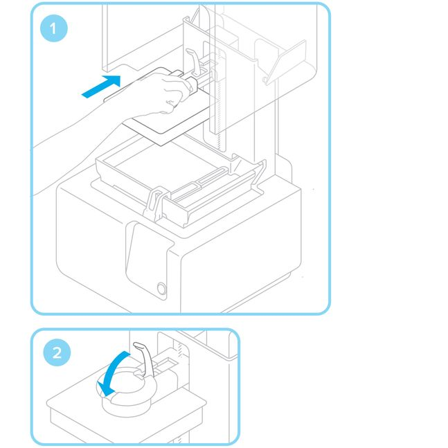 Formlabs - Form2 SLA 光固化3D列印機(jī) 3DMART 安裝列印平臺