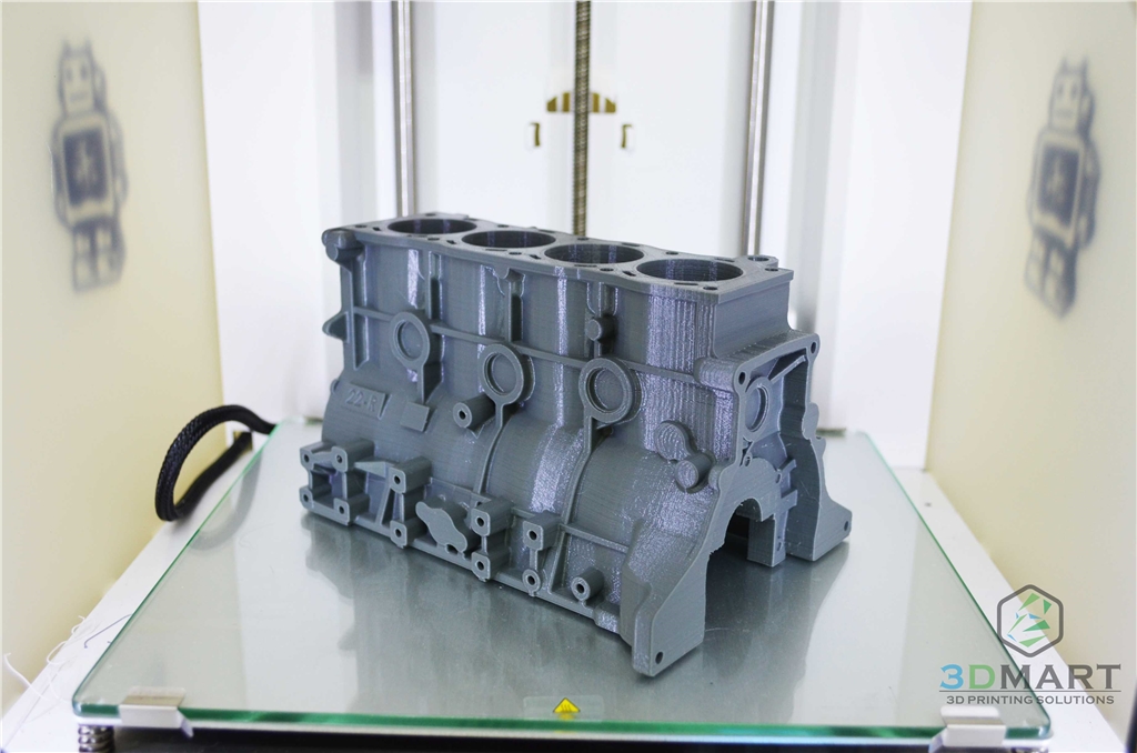 Ultimaker2+ 3D列印 Colorfabb nGEN 引擎座