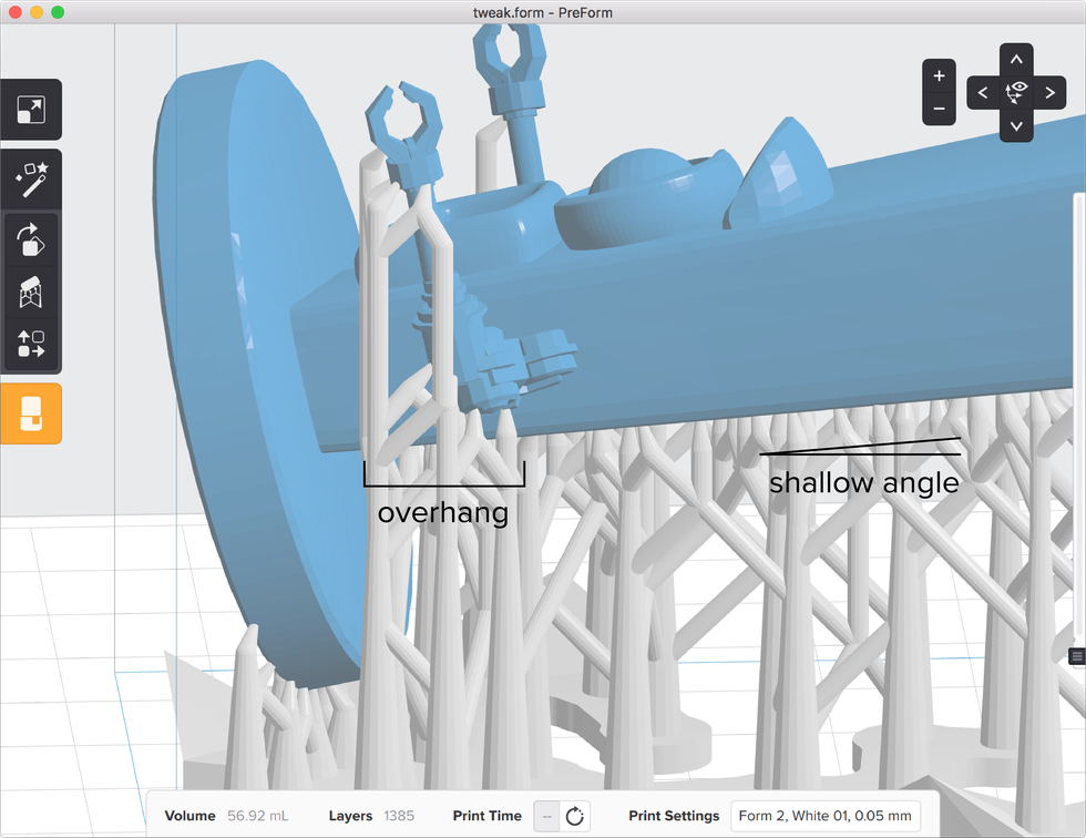 formlabs form2 preform切片軟體教學(xué) 支撐結(jié)構(gòu) 懸空與角度 formlabs form2 preform切片軟體教學(xué) 支撐結(jié)構(gòu) 懸空與角度