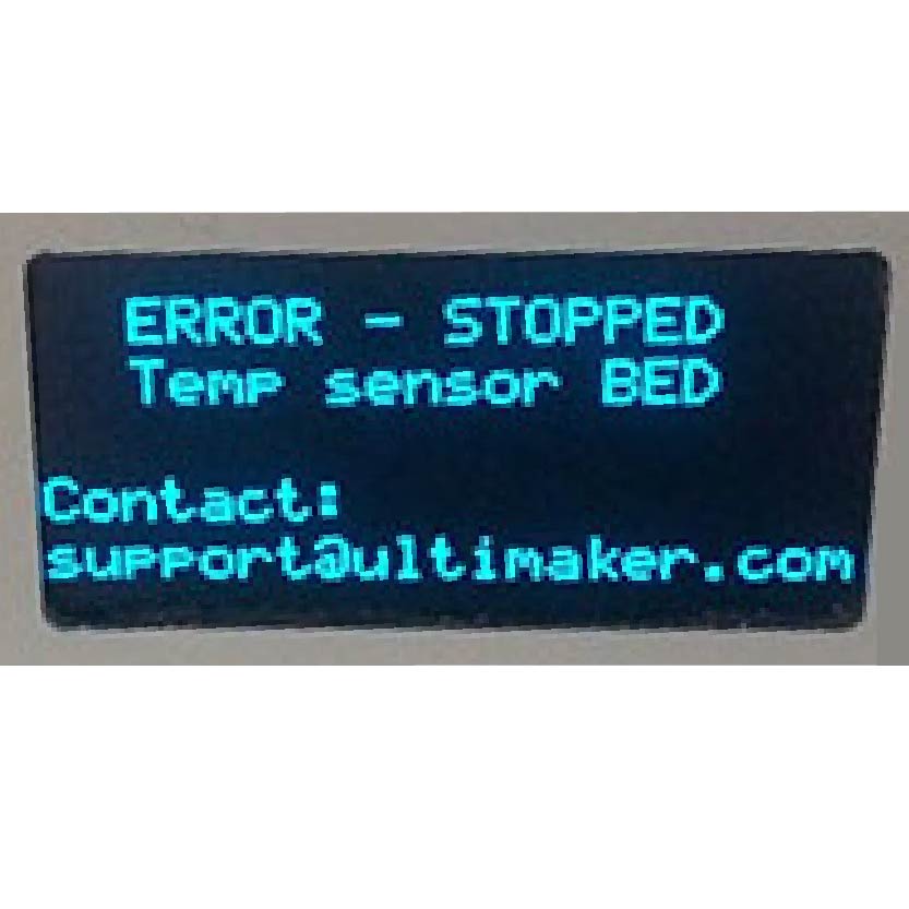 加熱板錯(cuò)誤訊息 (Error-stopped Temp Sensor Bed)