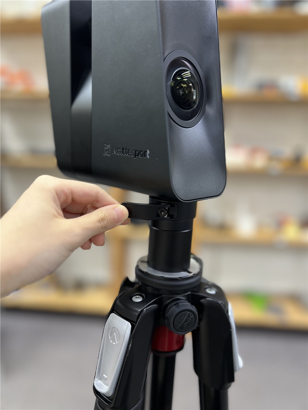 Matterport Pro3 3D 專用雲(yún)臺關(guān)上夾子固定掃描器