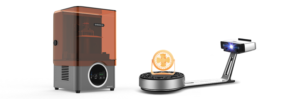 Shining EinScan-SP V2 3D掃描器與所有 3D 列印機(jī)相容