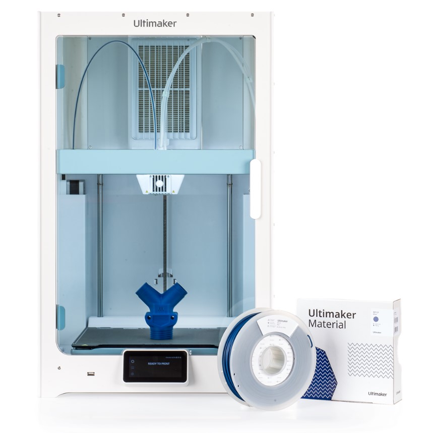 Ultimaker PET CF碳纖維 - 藍(lán)色與S7 3D列印機(jī)