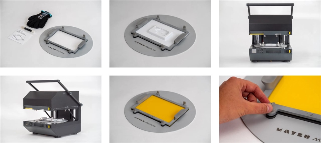 Mayku Multiplier 減徑板 與 Multiplier 桌上壓力成型機(jī)