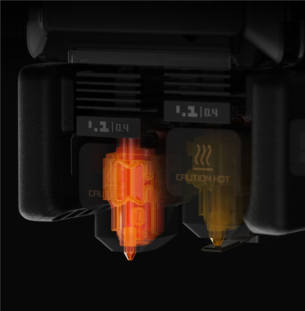 350°C 熱端與 65°C 室溫加熱