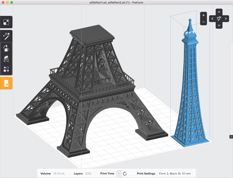 formlabs form2 preform切片軟體教學(xué) 列印體積