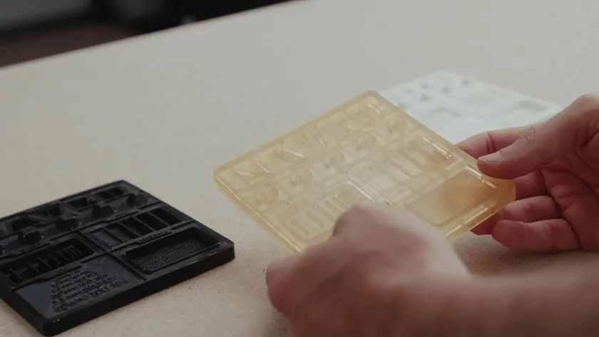 檢查熱成型模板