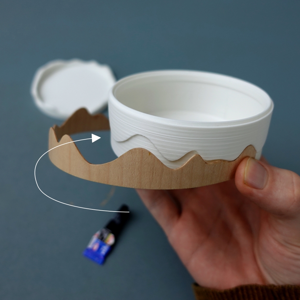 三合一盒子拼湊起來(lái)