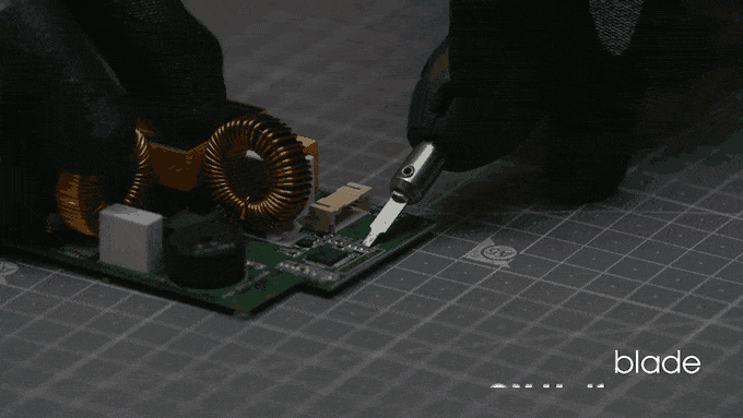 CtrlAX 超音波切割刀與CX-Half(窄刀片)