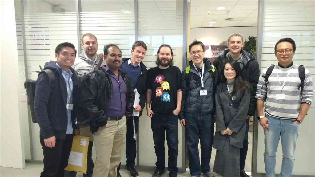 3DMART 前往荷蘭 接受Ultimaker 原廠(chǎng)訓(xùn)練 與 Cura創(chuàng)造者David Braam 先生合照