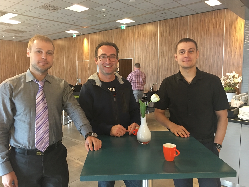 3DMART 前往荷蘭 接受Ultimaker 原廠(chǎng)訓(xùn)練 與 創(chuàng)辦人 Slert Wijnia 先生合照