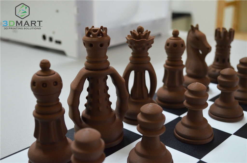 Ultimaker2+, 3D列印機, ColoprFabb, 仿木材料, corkfill 軟木色