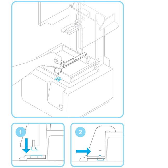 Formlabs - Form2 SLA 光固化3D列印機(jī) 3DMART 安裝樹脂刮器