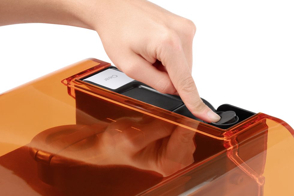 Form2 SLA 3D列印機(jī) 自動樹脂卡夾  打開氣蓋