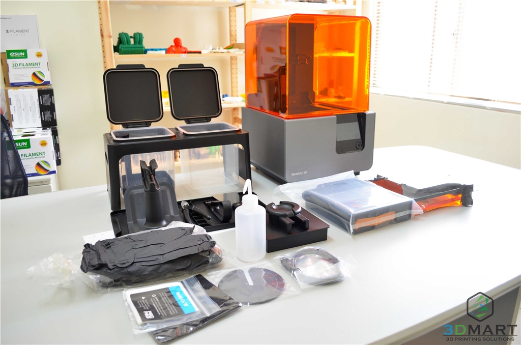 Formlabs SLA 3D列印機(jī) Form 2 臺灣 開箱文章 主機(jī)加配件全覽 3DMART